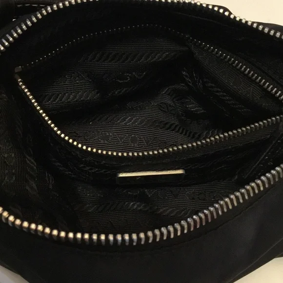 Prada Black Nylon Shoulder Bag - Picture 6 of 6